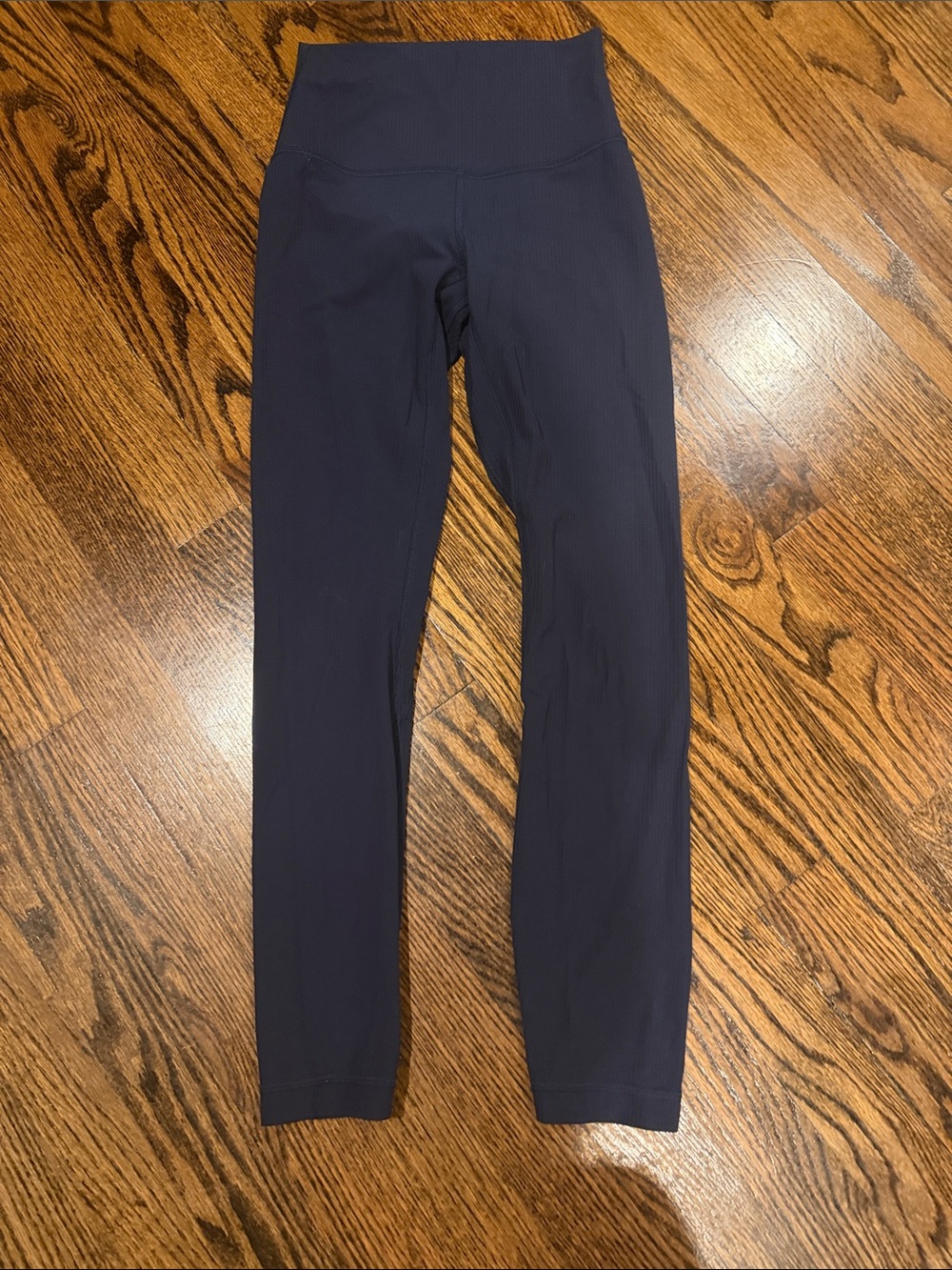 lululemon athletica Align Dark Navy High-Rise Ribbed Leggings